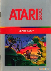Atari 1982 Centipede Manual