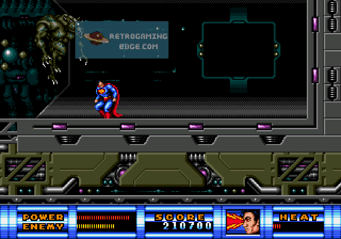 Superman (1992 video game) on Genesis